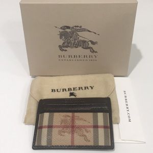 Burberry men’s card holder